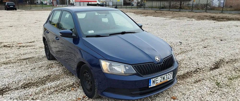 zachodniopomorskie Skoda Fabia cena 18600 przebieg: 211000, rok produkcji 2017 z Warszawa